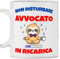 TeeDesign Tazza Avvocato, Idea Regalo di compleanno o natale per lui, Tazza per regali divertenti, gadget Tazze con mestieri da regalare
