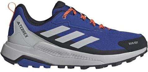 adidas Men's Terrex Anylander RAIN.RDY Hiking Shoes, semi Lucid Blue/Grey Two/core Black, 9 UK