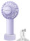 LULUWA Mini Ventilateur Portable, 3 Vitesses Puissant Rechargeable Petit Ventilateur Personnel pour Voyage Maquillage Cils Enfants Filles Femmes