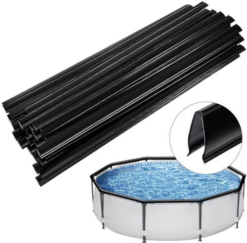 FUYITE Lot de 73 bandes de recouvrement pour revêtements de piscine hors sol, kit de rechange pour piscine ronde de 2,4/3,8/4,9/4,6/6,3/6,3/6,9/7/8,5 m
