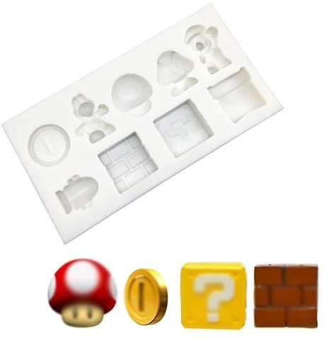 Kawaii en Silicone en Forme de Cœur, Mignon Moules en Silicone pour Fondant Moule de Cuisson Minnie Outils de Pâtisserie Anniversaire DIY Bonbons Muffin Gelée Chocolat Moules