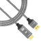 8K DisplayPort to HDMI Cable, (DP to HDMI 4K 120Hz 8K 30Hz Cable) Uni-Directional Display Port to HDMI Monitor Converter Compatible. Male to Female (8K 30Hz Cable)