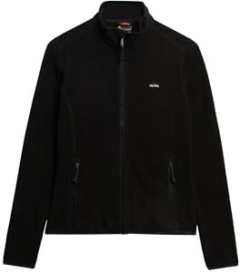 Superdry Damen Polar Fleecejacke mit durchgehendem Reißverschluss
