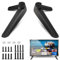 Patas Universales para Soporte de TV, Patas de Repuesto para Base de Soporte de TV para LCD LED de 32 40 49 50 55 Pulgadas, Separación es de 17-20 MM