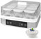 Yogurtera, Yogur Ecológico en Casa, con 9 Tarros de Cristal, con Control de Temperatura y Tiempo, Diseño Visible 360°, para Preparar Yogur