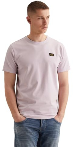 PME Legend Herren Rundhals T-Shirt Short Sleeve R-Neck American Classic, Größe:M, Farbe:PTSS2602599-4203 Lavender Frost