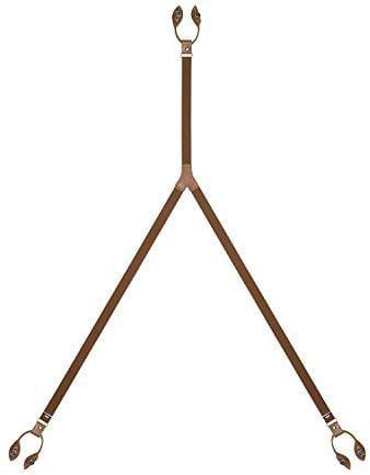 LLOYD Hosenträger Herrenhosenträger Cognac 6478, Farbe:Braun, Länge Hosenträger:120 cm
