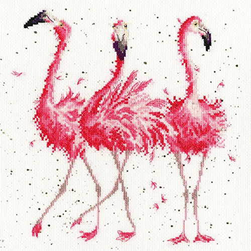 Bothy Threads Cross Stitch Kit - Pink Ladies