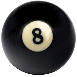John West Billardkugel 57 mm Einzelkugel Schwarze 8