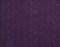 Zopfstrick Jacquard Jersey 0,5m Strickstoffe Winterstoffe - Stoffe Meterware (Aubergine)