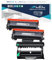 LCL Kompatibel Tonerkartusche TN2420 TN-2420 TN2410 TN-2410 3000 Seiten DR2400 DR-2400 12000 Seiten(2Toner+1Drum Ersatz für Brother HL L2350DW HL-L2310D HL-L2357DW HL-L2375DW HL-L2370DN MFC-L2710DN