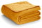 AmeliaHome Tagesdecke 240x260 cm honiggelb Steppung Velvet Samt Laila