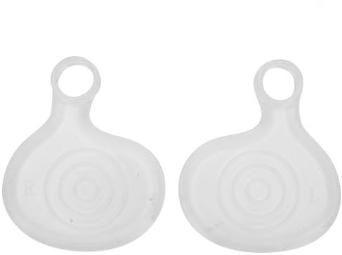 Gel Vorfußpolster Fußpads, Silikon Elastic Toe Separator Pad, Fußkissen Mittelfußpolster Weiche Vorderfußpolster Einlegesohlen Gel Fuß Mittelfußkissen zur Schmerzlinderung(L.)