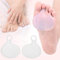 Gel Vorfußpolster Fußpads, Silikon Elastic Toe Separator Pad, Fußkissen Mittelfußpolster Weiche Vorderfußpolster Einlegesohlen Gel Fuß Mittelfußkissen zur Schmerzlinderung(L.)