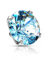 Paula & Fritz® Aufsatz-Dermal Anchor 3-mm Zirkonia Türkis Titan Grad 23 Gewinde 1,2-mm Haut-Anker Skin Diver Implantat Kugel Bodypiercing