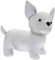 Assorted Doorstop Door Stop Stopper Filled Heavy Doorstop Faux Leather Novelty Wedge (Silver Chihuahua Doorstop)