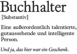 Lustiges Buchhalter Notizbuch (liniert) Finanzbuchhaltung Buchhaltung