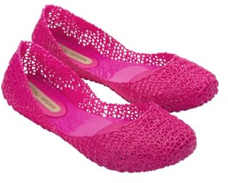 Melissa Women's Paper Bell Ad Ballet Flats, Rose, 5 UK
