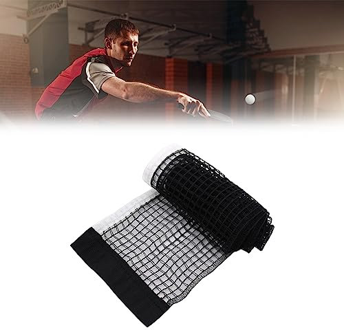 Rete da Ping Pong, Rete Tavolo Ping Pong, Rete Ping Pong Ricambio, Rete da Ping Pong Accessori da Tavolo, Rete da Ping Pong Pieghevole, Rete da Ping Pong Portatile, per Interni ed Esterni, 183 x 14 cm