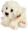 Suki Gifts International - Kleiner sitzender Hund, Bichon Frisé (12175), Weiß