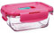 Luminarc Pure Box Holy Recipiente Rectangular Hermético Vidrio 12x9x7cm - 38cl Sodo Apto Microondas 100% Hermético