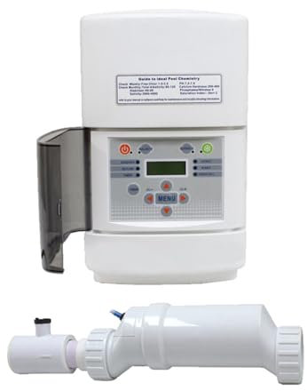 Generador de cloro salino para piscinas, Máquina electrolítica de cloro salino, Clorador de agua salada, cloración salina para piscinas,50g/h