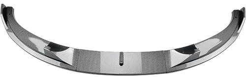 MAAIQTIND Frontspoiler, für BMW E60 E61 M5 2005-2010 Spoilerlippe AntiKollision Abriebfest Frontstoßstange Lippe Auto Zubehör,Carbon Fiber Look
