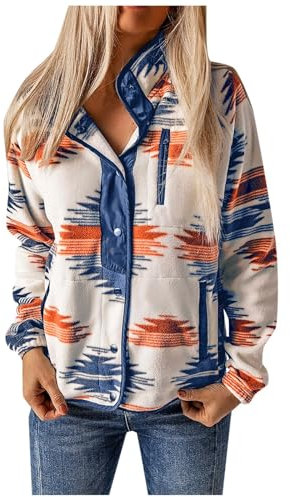 Veste Polaire Femme Hiver Veste Chaude en Micropolaire avec Capuche Vetement Pull Fourrure Blouson zippé Décontracté Chic Lâche Confortable Aventures en Plein Air Doux Confort Longues Manches
