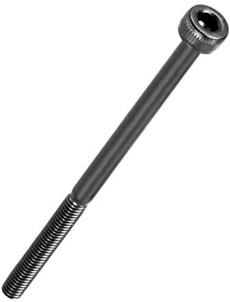 Kozelo 50pcs Socket Head Cap Screws - [M3-0.5 x 50mm] Alloy Steel Black Oxide Grade 12.9 Internal Hex Screw Full Thread for Industrial & Machinery Use, Black