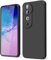 GOGME Hülle für VIVO V40 5G Handyhülle mit Kratzfestem Mikrofaserfutter, Silikon Schutzhülle Stoßfest Kameraschutz Dünn Weiche TPU Case, Schwarz