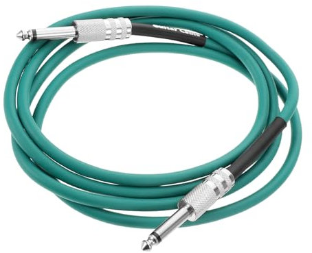 Vaguelly Guitar Lead Cable 1.8m Long Electric Guitar Amp Cord Noise Reduction Drum Cable Audio Connect Wire