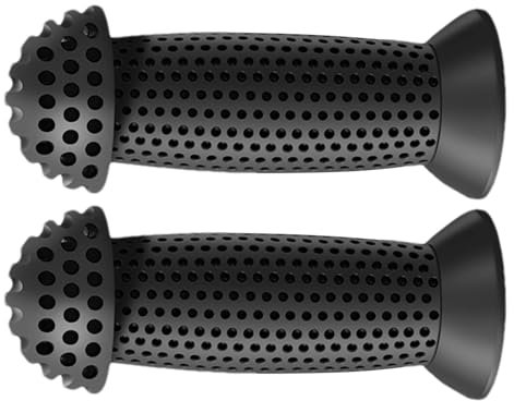 Kinder-Lenkergriffe – Kinder-Lenkergriffe | Rollergriffe | Kinder-Fahrradgriffe | 2 x rutschfeste Gummi-Fahrradlenker | Lenker-Endgriff für Kinderfahrräder, Roller, Laufräder