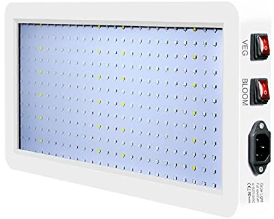 ACAGALA 2000W LED Grow Light für Zimmerpflanzen 312 LEDs Full Spectrum Veg und Bloom Dual Switch IP65 wasserdichte Hängepflanzen-Wachstumslampen für Sämlinge Blumen Gewächshaus