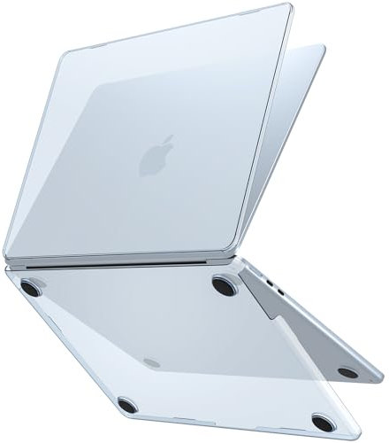 ProCase Hülle für MacBook Air 13 Zoll 2025 2024 2023 2022, M4 A3240, M3 A3113, M2 A2681, Laptop Schutzhülle für MacBook Air 13.6 Case -Himmelblau