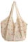 CharmBurst Beige Strandtasche Damen Aus Hochwertigem Material, Großzügige Häkeltasche Im Boho Stil, Aesthetic Clean Girl Tasche Für Sommer, Reisen Und Alltag
