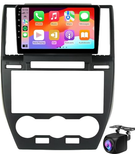 Estéreo Del Coche Android 15 Radio Para Land Rover Freelander 2 2006-2012 GPS Navegación Por Satélite 9'' Pantalla Táctil DVD Reproductor De Vídeo Multimedia FM BT Con 4G WiFi DSP SWC USB(Size:M100CP)