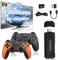 X2 Ultra Game Stick 4K, Preloaded Game Console 256G TF Card 58000+ Classic Games 50+ Simulators, 2.4G Wireless Controller,Plug and Play Video Game Stick (256G)