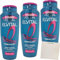 usy Bundle für Elvital Shampoo Fibralogy 3er Pack (3x300ml Flasche) + usy Block