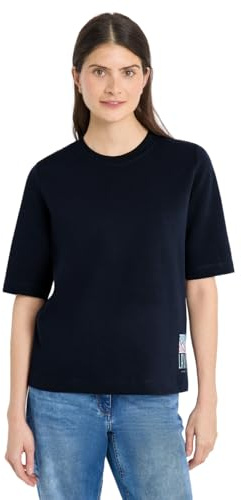 Cecil Kurzarm Sweatshirt mit Backprint