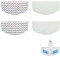 Bonus Life Steam Mop Pads for Bissell PowerFresh 1940 1806 Replacement Parts, 4 Pack