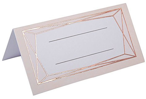 Neviti - Geo Blush - Place Cards, Pack of 25