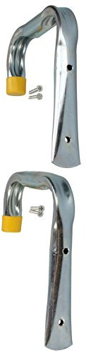 2 Large Tool Storage Hooks Fixings for Ladders Bikes Lawnmowers Garage Shed