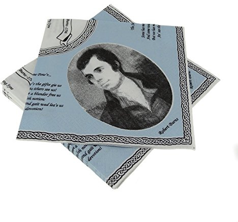 Glen Appin of Scotland Robert Burns Papier-Servietten, 3-lagig
