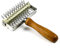 Roller Docker mit Spikes, Teig Docker, Edelstahl Holzgriff Pizza Nadel Roller, Pizza Loch Locher Teig Blistering Killer für Kuchen Pie Brot Gebäck Backen - Wie Abgebildet Show, 13.3x20.5x5cm