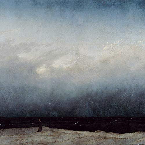 1art1 Caspar David Friedrich Poster Der Mönch Am Meer, 1808–1810 Kunstdruck Bild 70x70 cm