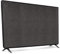 kwmobile Dust Cover for 32 TV - Fabric Case TV Protector for Indoor Flat Screen TVs - Dark Grey