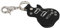 Plektrenetui in Form Einer E-Gitarre Fender aus echtem Leder mit Schlüsselanhänger und Karabinerhaken Endscuoio Qualität (BLAU-Silber-Gibson Les Paul)