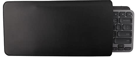 GuardV Faux Leather Series for Logitech MX Keys Mini Keyboard - Protective Sleeve Cover Case Pouch