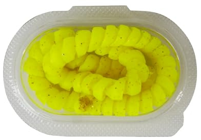 Trout Master Spring Worm – Vielseitiger Softbait für Forellenangeln | Super dehnbar und aromatisiert | Anpassbare Länge | Ideal für Jig, Spoon und Haken | In Japan hergestellt
