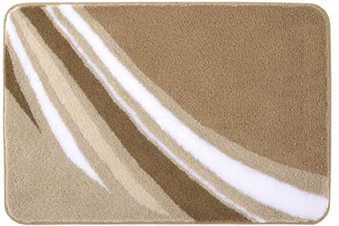 Meusch Badteppich Lyra, Farbe: Toffee, Material: 100% Polyacryl, Größe: 60x 90 cm
